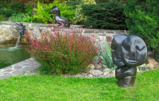 Garden statues: Davison Chakawa - Lovers