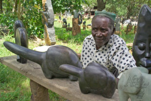 Sochař Amali Malola a jeho faličtí sloni