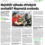 Rozhovor v týdeníku 5 plus 2 Rozhovor v týdeníku 5 plus 2