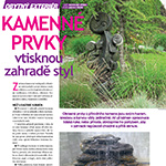 Kamenné prvky v zahradě Kamenné prvky v zahradě