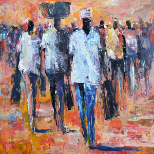 Moderní africké malířství - obrazy na prodej