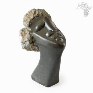 Kamenná socha na prodej do interiéru, bytu či zahrady - socha lidské hlavy