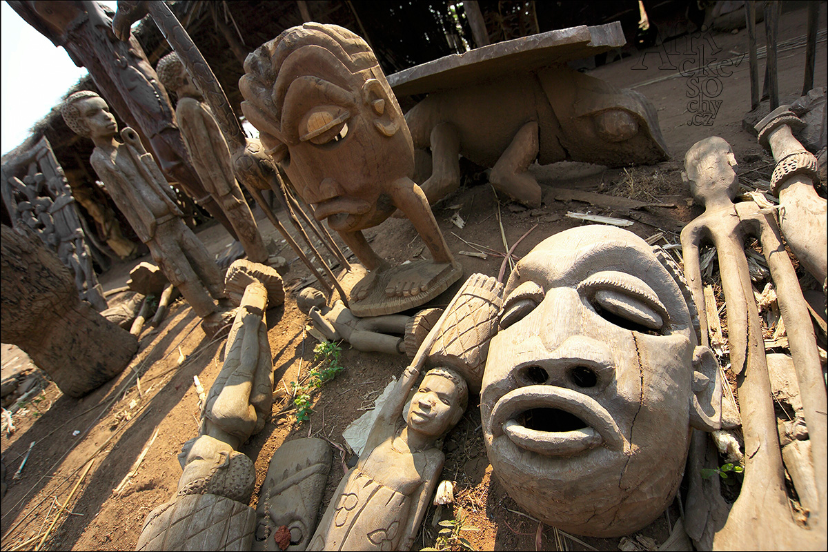 Africké umění – řezbářství a sochařství
