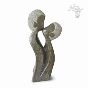 Cosmas Chingondi: socha Polibek | Kamenné sochy na prodej