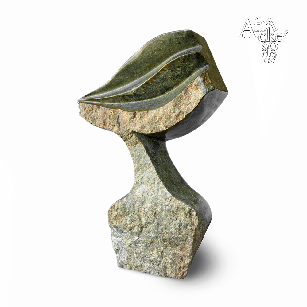 Tafunga Bonjisi: socha Hlava dívky | Kamenné sochy na prodej