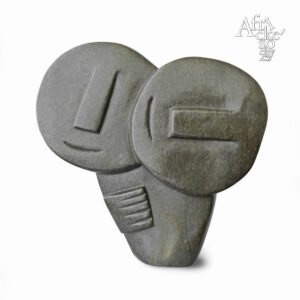 Davison Chakawa: socha Dva | Kamenné sochy na prodej