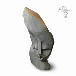Wasiri Amali Malola: socha Hlava | Kamenné sochy na prodej