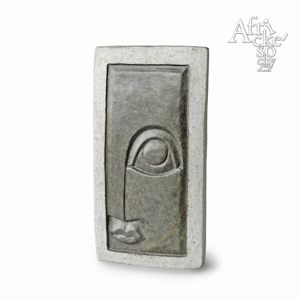 Roger Mafigu: socha Tvář Roger Mafigu: socha Tvář