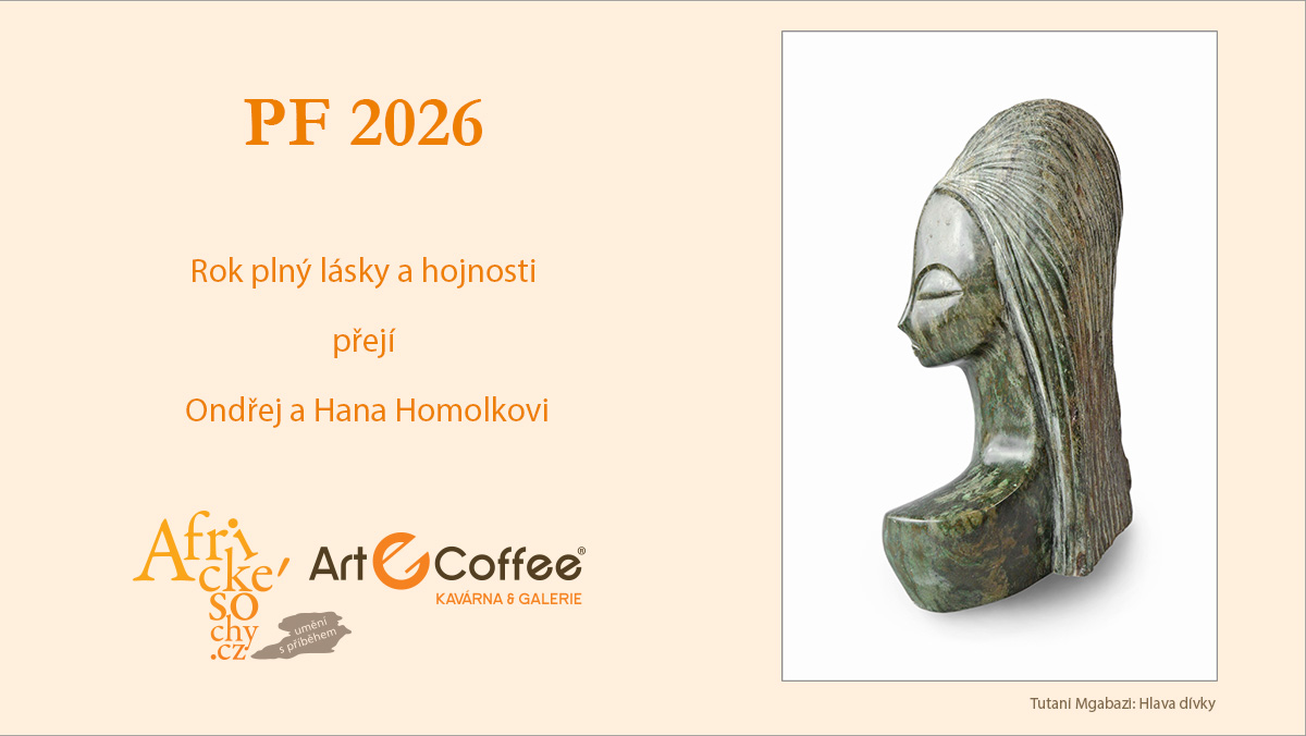 PF 2026 přejí AfrickeSochy.cz