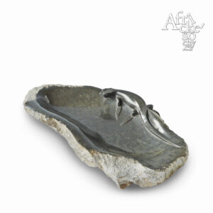 Cloudious Muhomba: socha Ještěrka