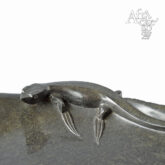 Cloudious Muhomba: socha Ještěrka