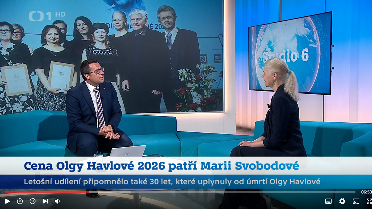 Reportáž z Ceny Olgy Havlové 2026